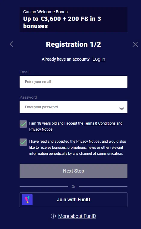Frumzi Registration