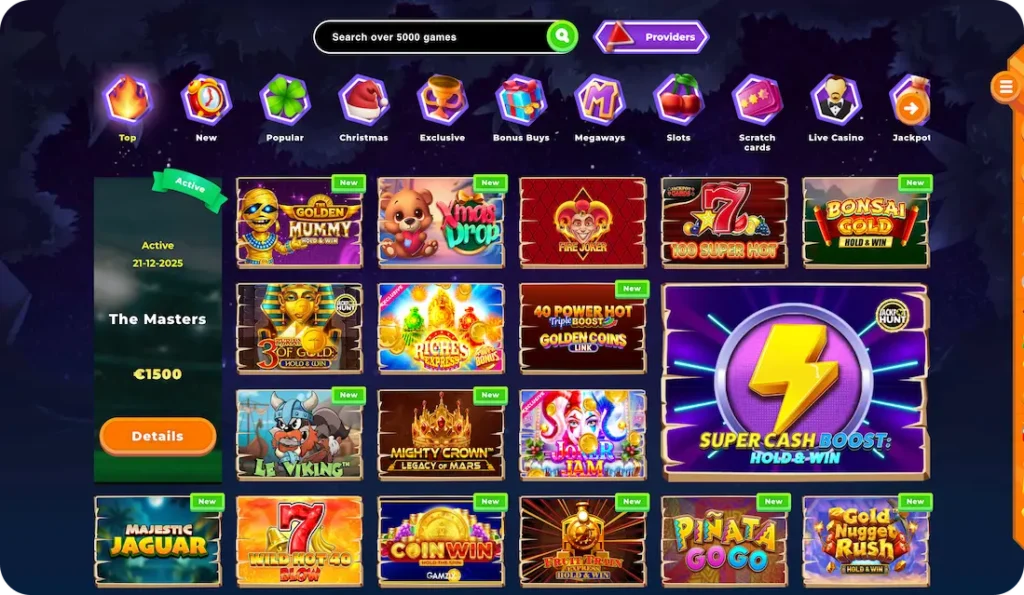 wazamba casino games